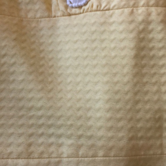 NWOT Lilly Pulitzer Yellow Strapless Dress Size 4 - Picture 6 of 8